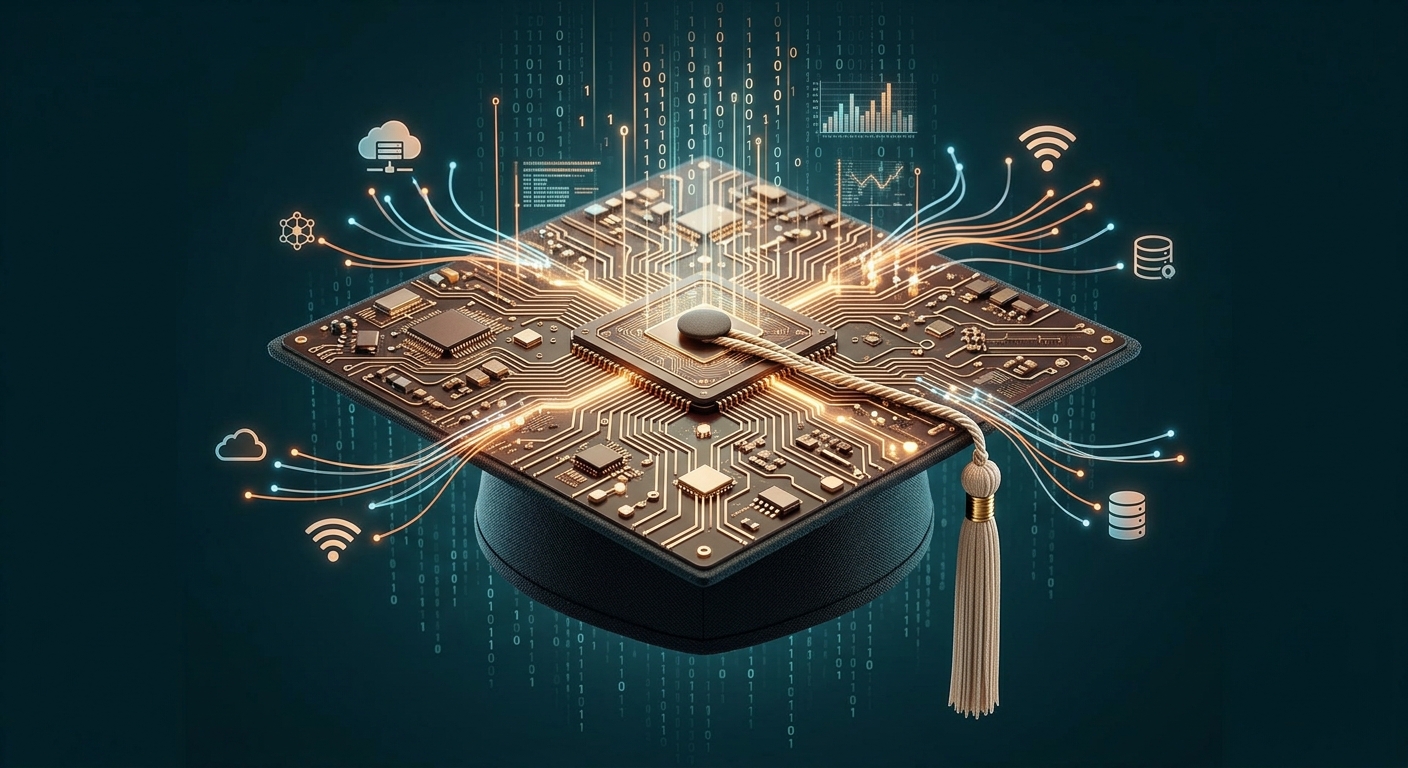 Chapeau universitaire numérique